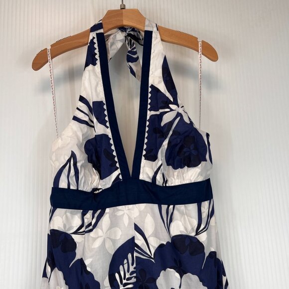 Vintage Lilly Pulitzer Dress Women 12 Maxi Hibiscus Floral Tie Party Resort Core - Picture 2 of 16